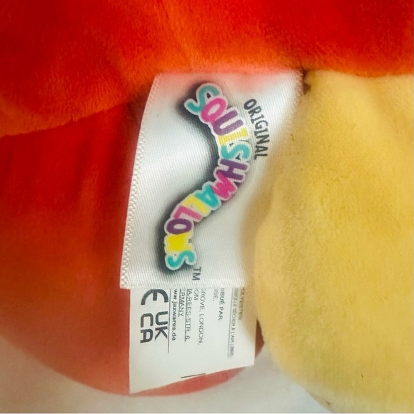 Retired Squishmallow Halloween Detra Octopus 16” Multicolor Tentacles Whimsigoth - Picture 2 of 3